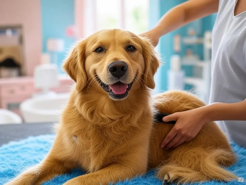 Servicio profesional de aseo y peluquería canina - Woof & Work Marketing